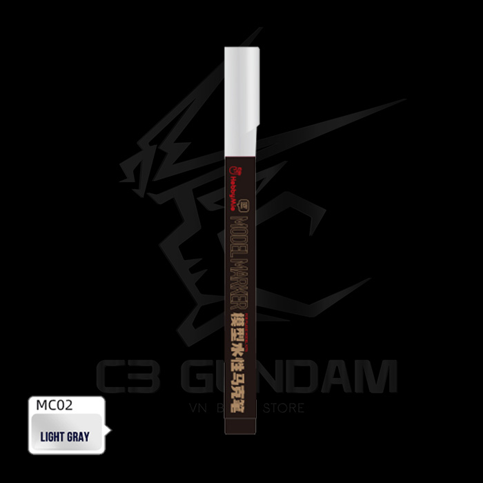 BÚT SƠN VẼ MÔ HÌNH GUNDAM CAO CẤP ĐẦU LÔNG GUNDAM MARKER HOBBY MIO TOOL METALLIC COLOR - MÀU KIM LOẠI