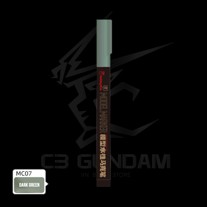 BÚT SƠN VẼ MÔ HÌNH GUNDAM CAO CẤP ĐẦU LÔNG GUNDAM MARKER HOBBY MIO TOOL METALLIC COLOR - MÀU KIM LOẠI