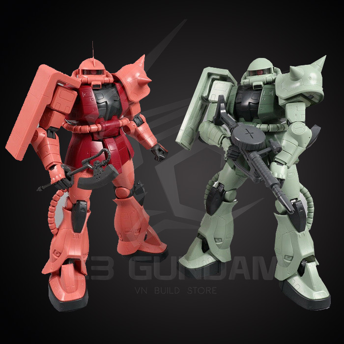 MEGASIZE 1/48 DABAN MS-06S ZAKU II