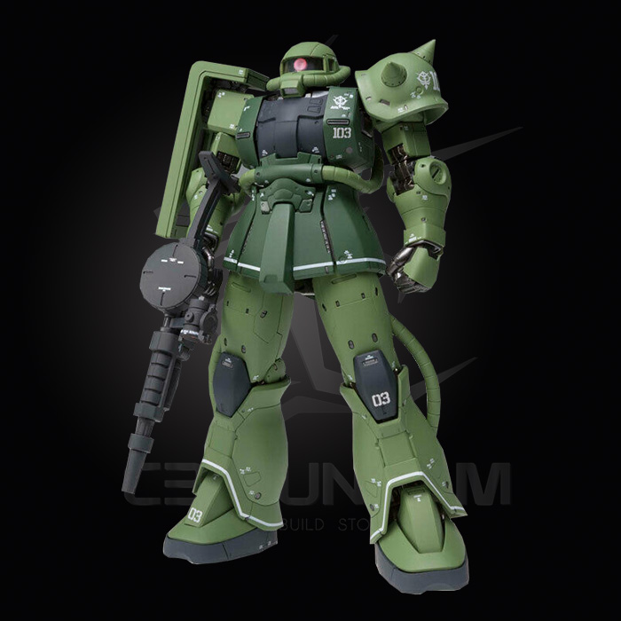 METAL COMPOSITE GFF #1020 MS-06C ZAKU II TYPE C