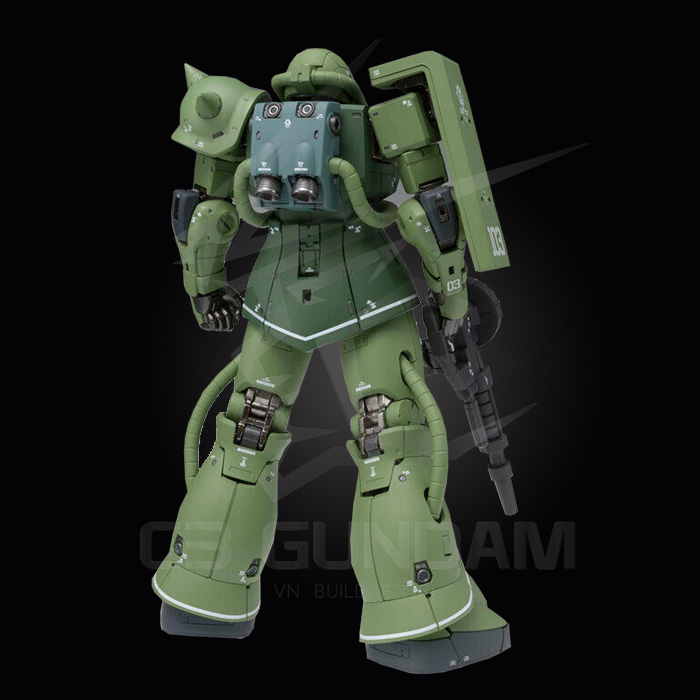 METAL COMPOSITE GFF #1020 MS-06C ZAKU II TYPE C