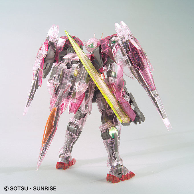 MG 1/100 GUNDAM 00 TRANS-AM RAISER (CLEAR COLOR) THE GUNDAM BASE LIMITED