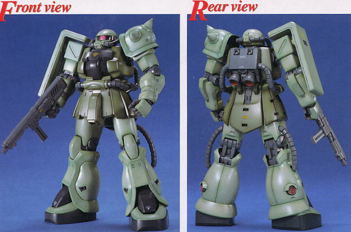 MG 1/100 MS-06F-2 ZAKU II F2 ZEONG