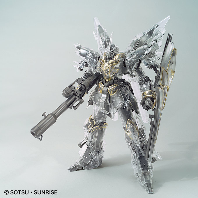 MG 1/100 SINANJU (MECHANICAL CLEAR) THE GUNDAM BASE LIMITED