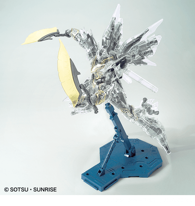 MG 1/100 SINANJU (MECHANICAL CLEAR) THE GUNDAM BASE LIMITED