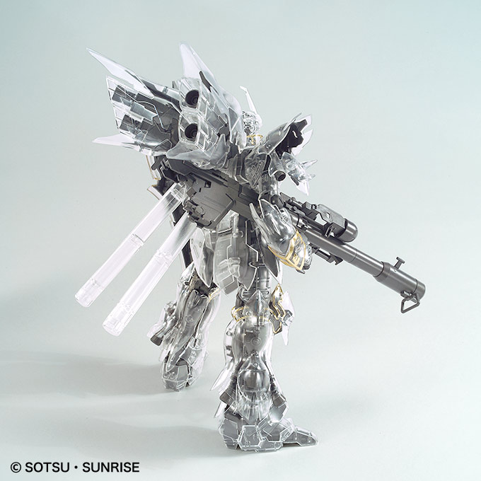 MG 1/100 SINANJU (MECHANICAL CLEAR) THE GUNDAM BASE LIMITED