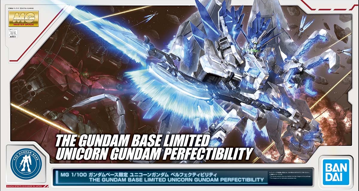 MG 1/100 THE GUNDAM BASE LIMITED UNICORN GUNDAM PERFECTIBILITY