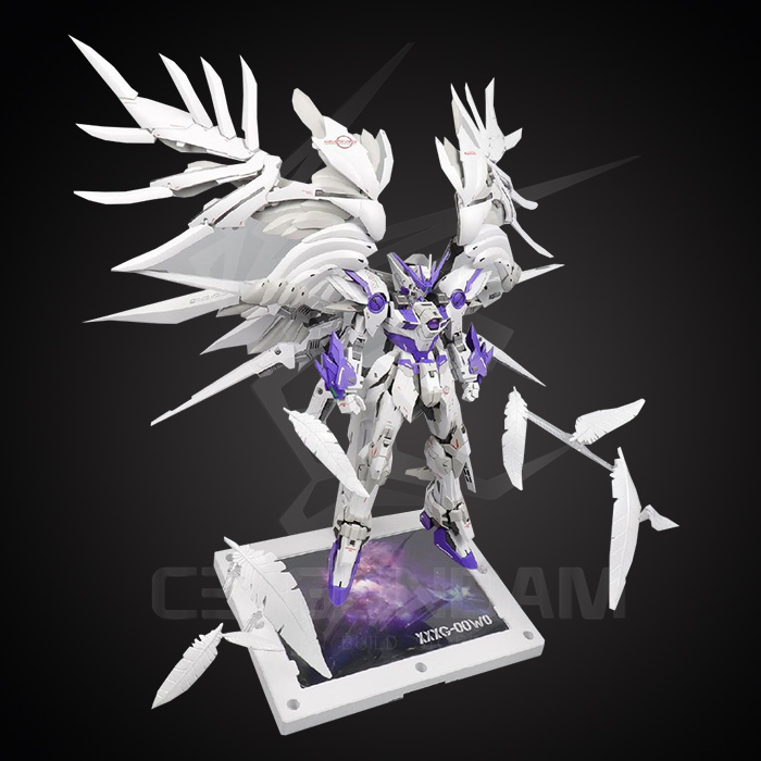 MG 1/100 SUPERNOVA/MODEL HEART XXXG-OOWO WING GUNDAM ZERO CUSTOM PAINT PURPLE VER GFF