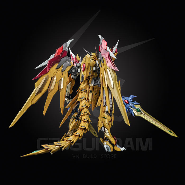 METAL BUILD CHINA MOTOR NUCLEAR MN-Q01 HUANG LONG YELLOW DRAGON - BAI QI