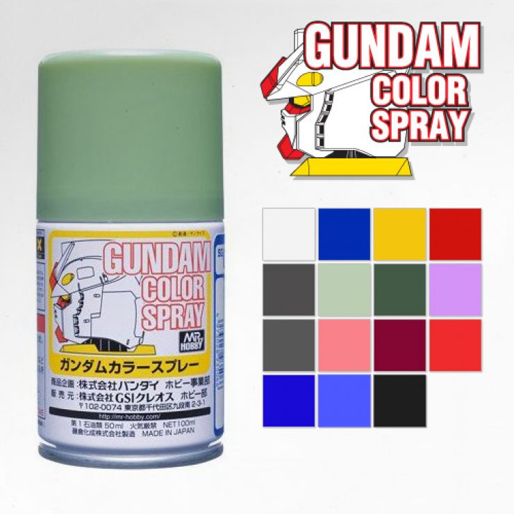 PHỤ KIỆN MÔ HÌNH BÌNH XỊT GUNDAM COLOR SPRAY SG 40ML
