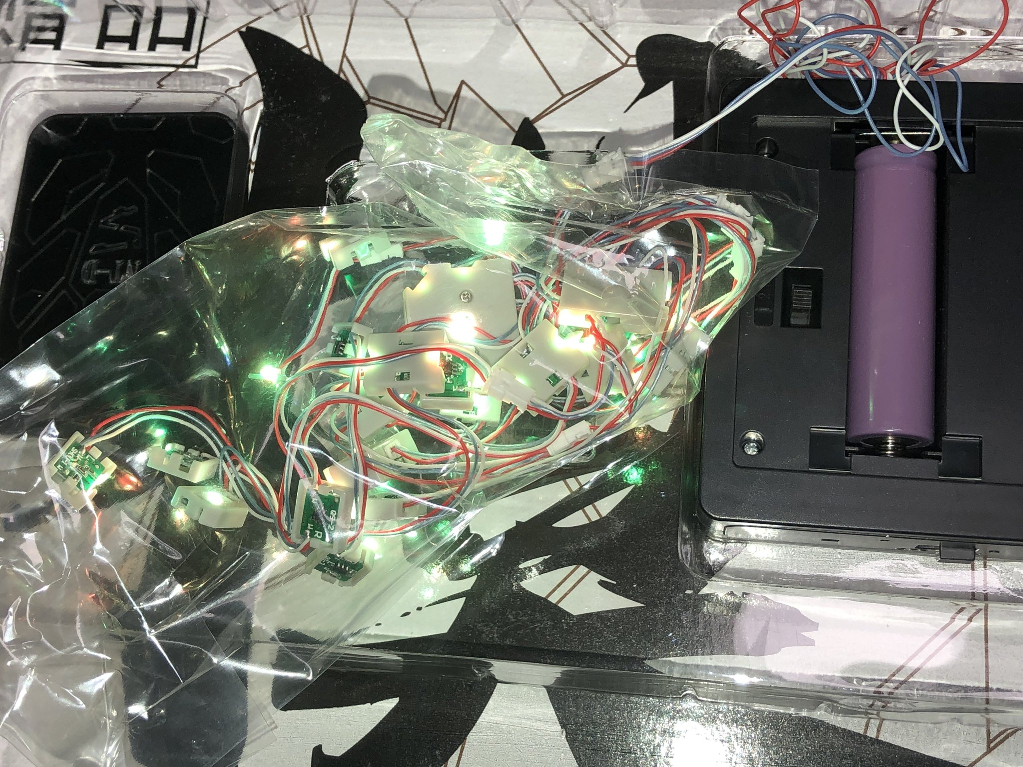 PG 1/60 MJH LED UNIT OF UNICORN GUNDAM + CLEAR FRAME