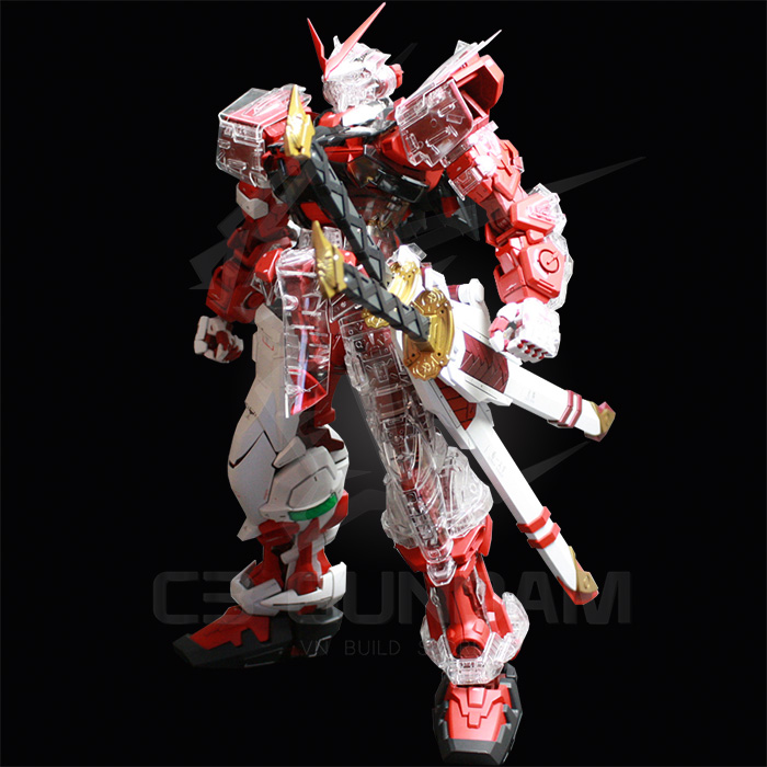 PG 1/60 CLEAR PART FOR PG GUNDAM ASTRAY RED FRAME