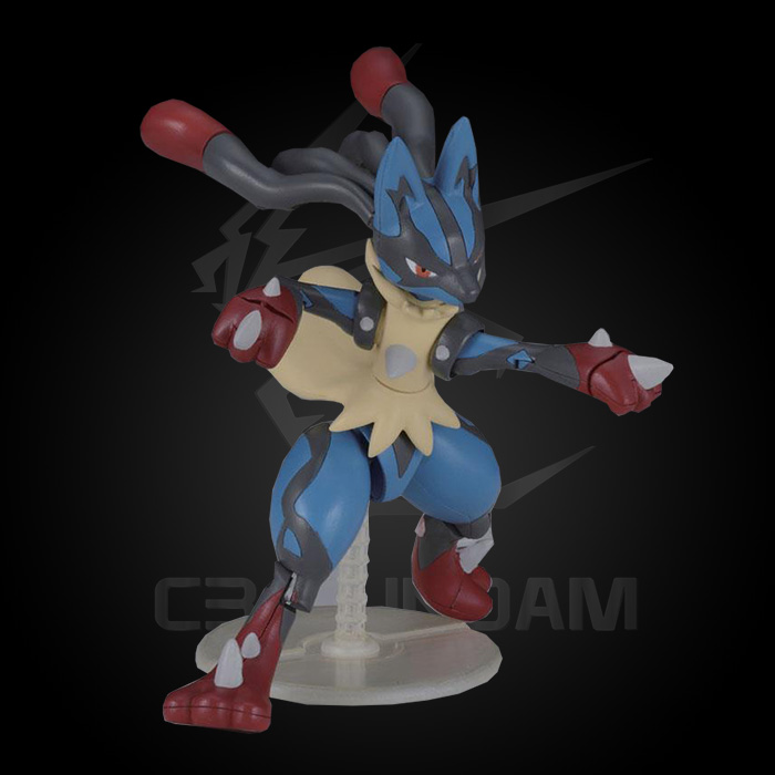POKEMON PLASTIC MODEL COLLECTION 35 MEGA LUCARIO POKEMON PLAMO