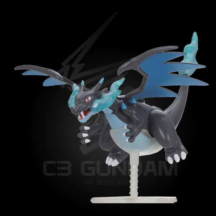 POKEMON PLASTIC MODEL COLLECTION 36 MEGA CHARIZARD X - MEGA LIZARDON X POKEMON PLAMO