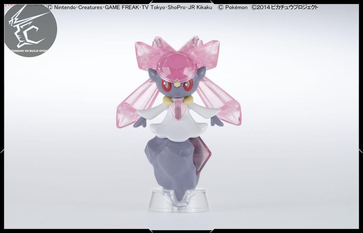 POKEMON PLASTIC MODEL COLLECTION YVELTAL & DIANCIE POKEMON PLAMO