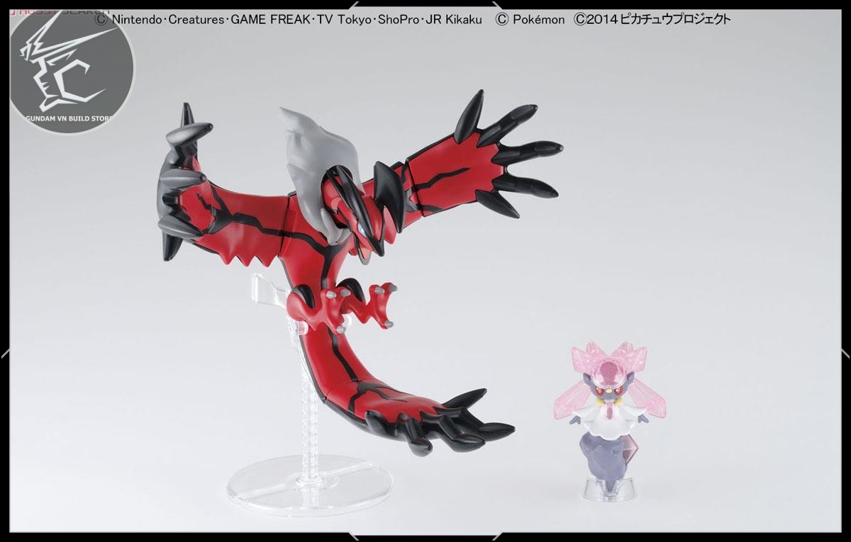 POKEMON PLASTIC MODEL COLLECTION YVELTAL & DIANCIE POKEMON PLAMO