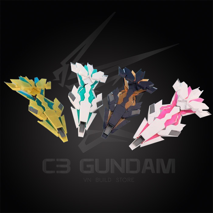 RG 1/144 EFFECTS WINGS EW HG/RG PERFECT SHIELD x2 CUSTOM PART FOR UNICORN - BANSHEE - PHENEX