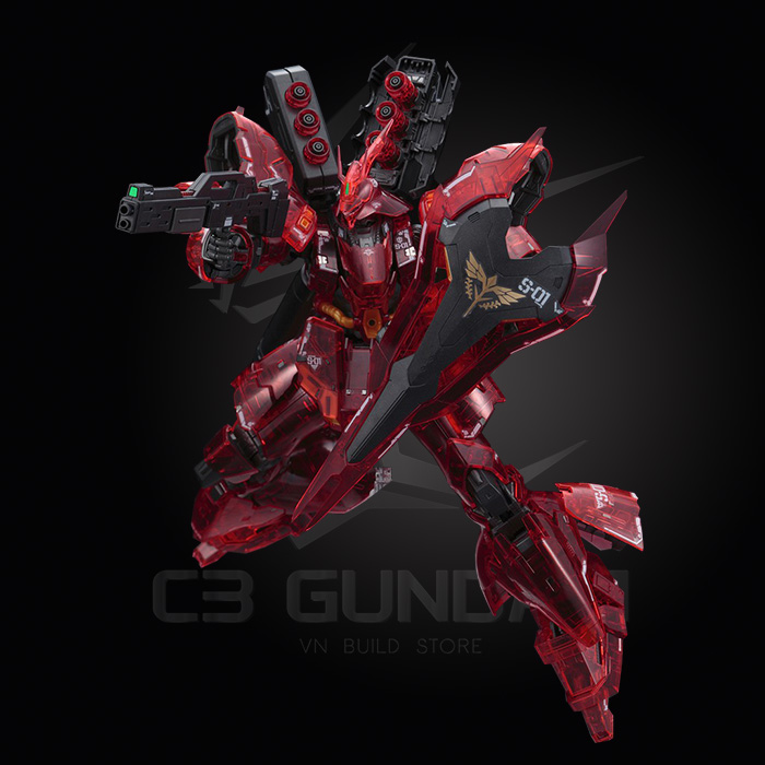 RG 1/144 MSN-04 SAZABI [CLEAR COLOR]