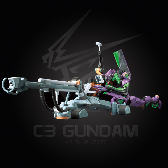 RG 1/144 EVANGELION EVA UNIT 00 DX POSITRON CANNON SET
