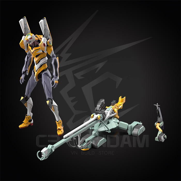 RG 1/144 EVANGELION EVA UNIT 00 DX POSITRON CANNON SET