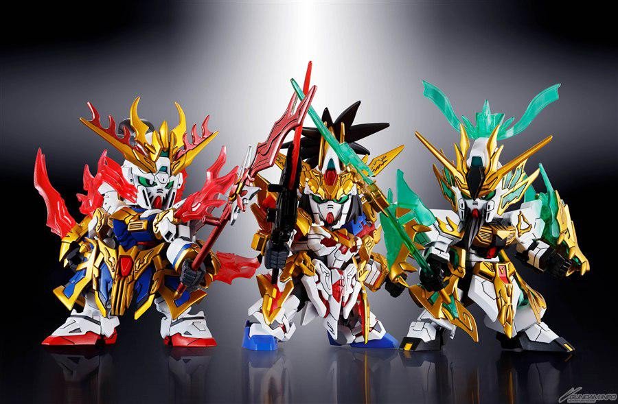 SD TAM QUỐC SANGOKU SOKETSUDEN ZHANG FEI GOD GUNDAM - TRƯƠNG PHI