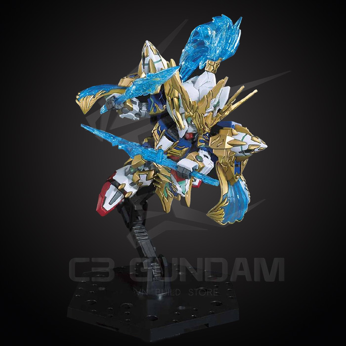 SD TAM QUỐC SANGOKU SOKETSUDEN ZHAO YUN 00 GUNDAM & BILONGQU - TRIỆU VÂN