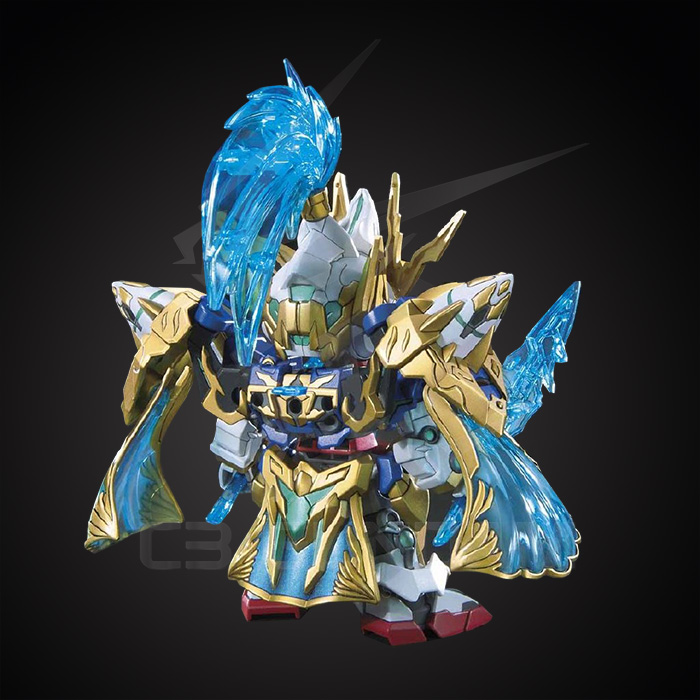 SD TAM QUỐC SANGOKU SOKETSUDEN ZHAO YUN 00 GUNDAM & BILONGQU - TRIỆU VÂN