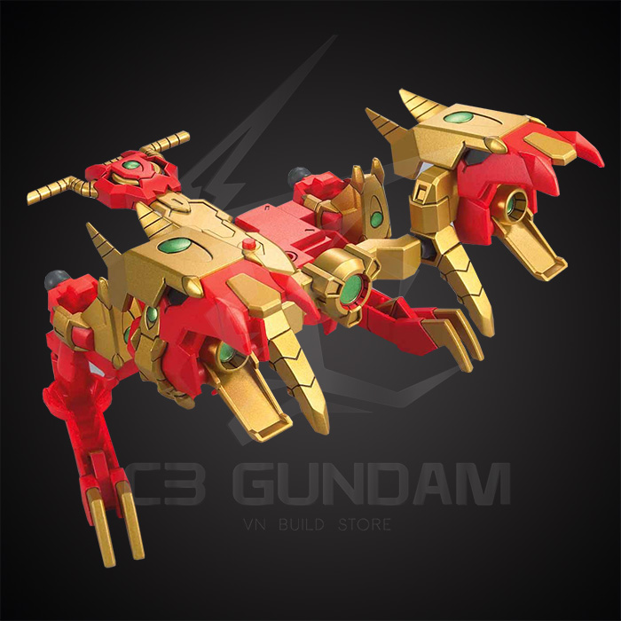 HGBD:R 018 1/144 SD AVALANCHE REX BUSTER BUILD CUSTOM PART