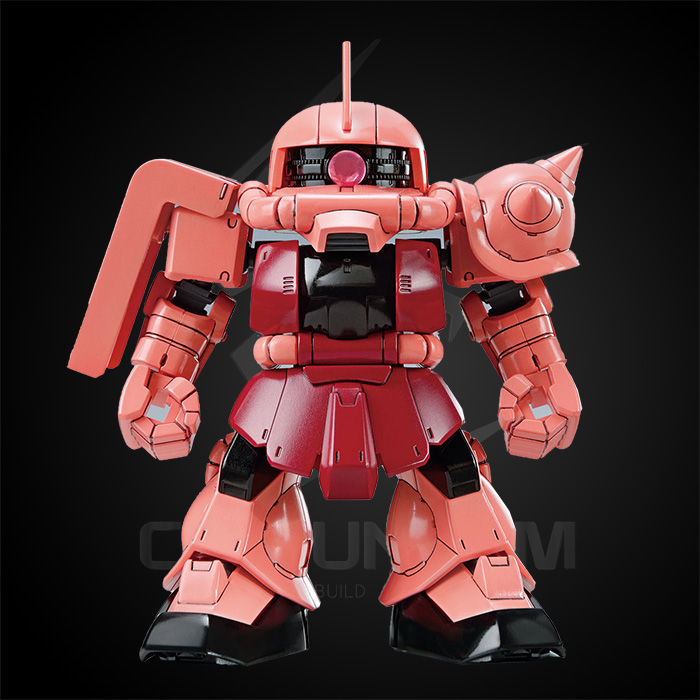 SDCS HELLO KITTY/ZAKU II PRINCIPALITY OF ZEON CHAR AZNABLE'S MOBILE SUITS