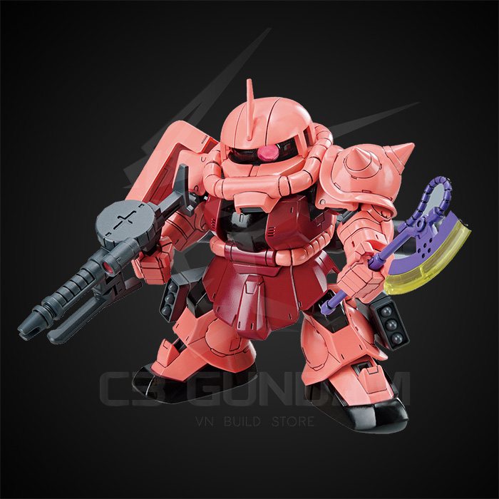 SDCS HELLO KITTY/ZAKU II PRINCIPALITY OF ZEON CHAR AZNABLE'S MOBILE SUITS
