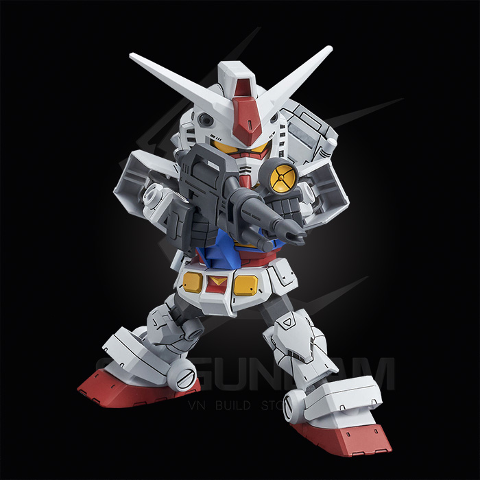 SDCS RX-78-2 GUNDAM & MS-06S ZAKU II