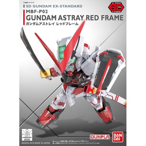 SD EX-STANDARD 007 GUNDAM ASTRAY RED FRAME