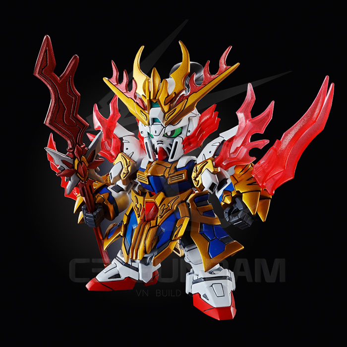 SD TAM QUỐC SANGOKU SOKETSUDEN ZHANG FEI GOD GUNDAM - TRƯƠNG PHI