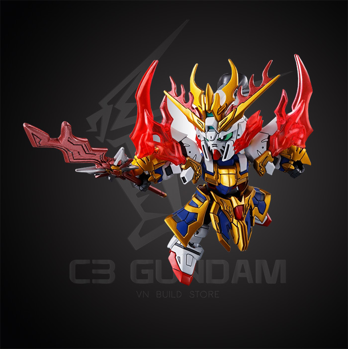 SD TAM QUỐC SANGOKU SOKETSUDEN ZHANG FEI GOD GUNDAM - TRƯƠNG PHI
