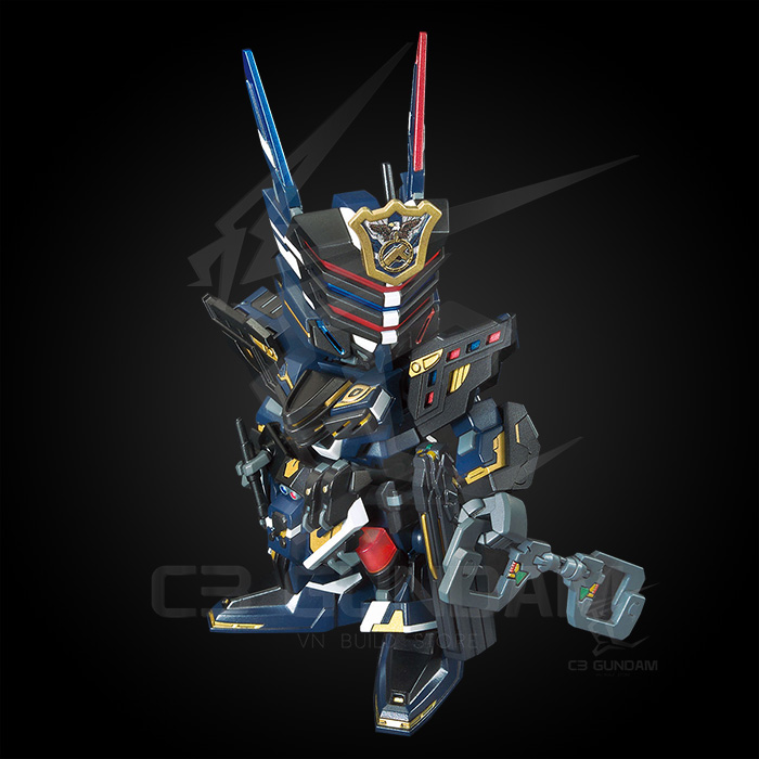 SD WORLD HEROES 03 SERGEANT VERDE BUSTER GUNDAM SDWH