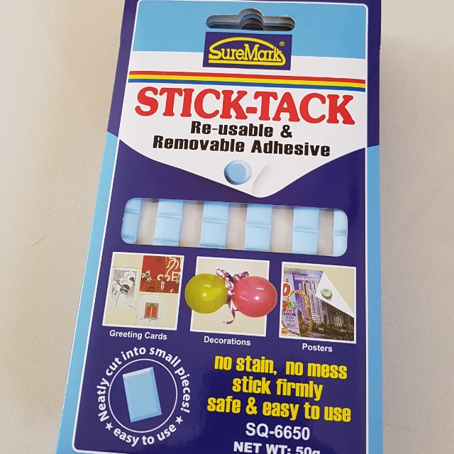 SUREMASK STICK TACK 50G BLUETACK