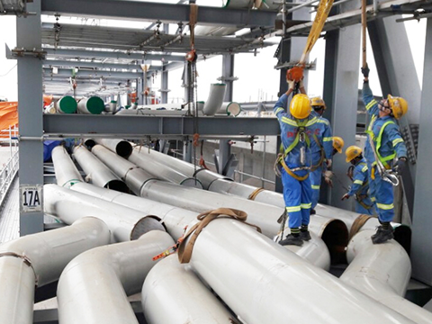 Installation piping system