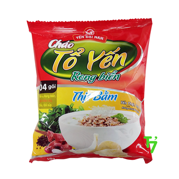 CHÁO TỔ YẾN THỊT BẰM BỔ DƯỠNG TỪ THƯƠNG HIỆU GẤU ĐỎ NỔI TIẾNG
