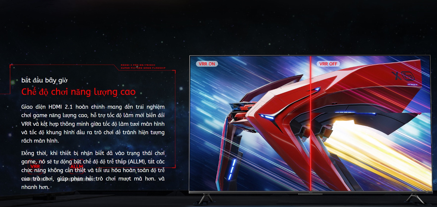 Tivi Xiaomi Redmi X Pro 65 inch 120Hz 3GB/32GB - Bản Nội Địa 4 7 d0938c59 d8a5 488c 852e 6b38c19fa3b2