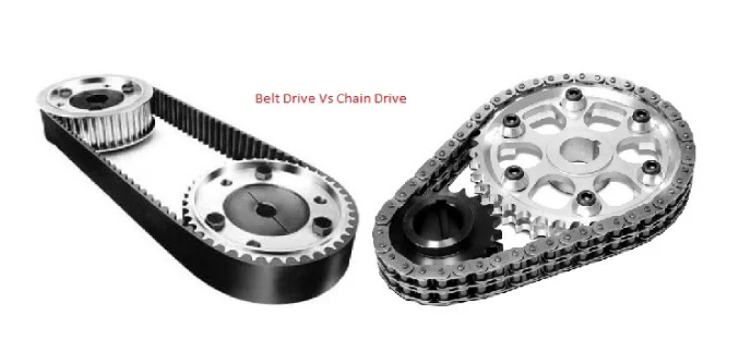 Sự khác biệt giữa truyền động dây curoa (belt drive) và truyền động dây xích (chain drive)