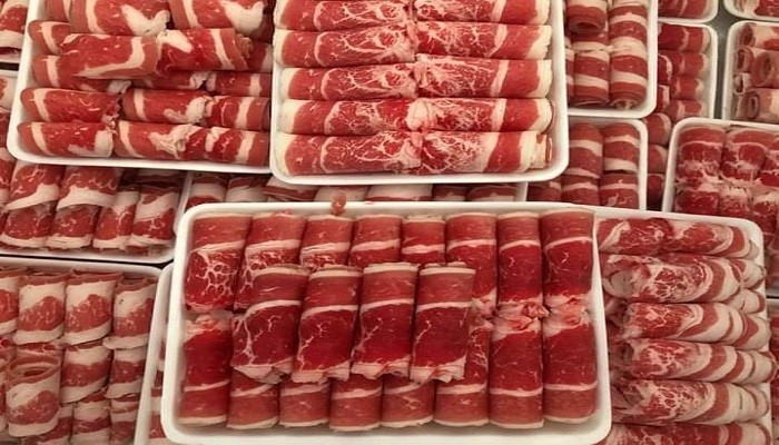 Ba chỉ Mỹ thớ thịt phải có màu đỏ tươi bắt mắt