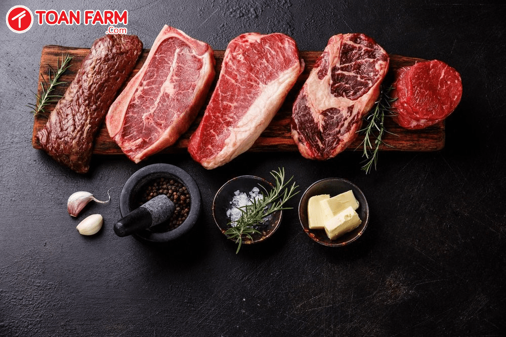 Toàn Farm là một trong những địa chỉ cung cấp thịt bò mỹ online Đà Nẵng