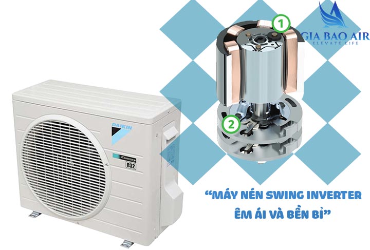 máy lạnh daikin inverter 2hp ftkc50uvmv