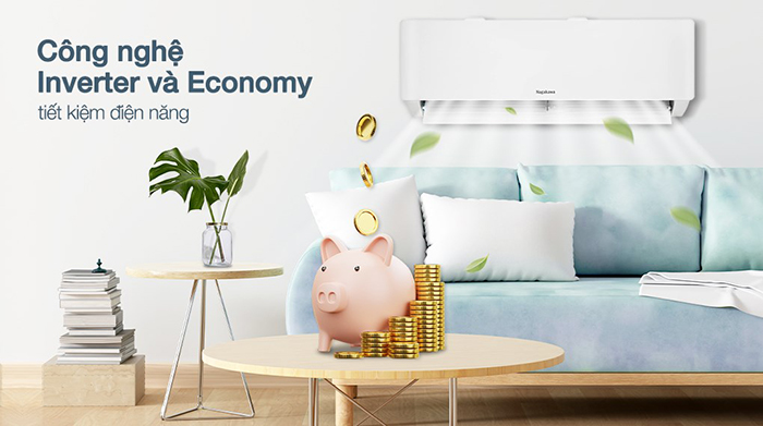 Máy lạnh Nagakawa inverter 1.5hp
