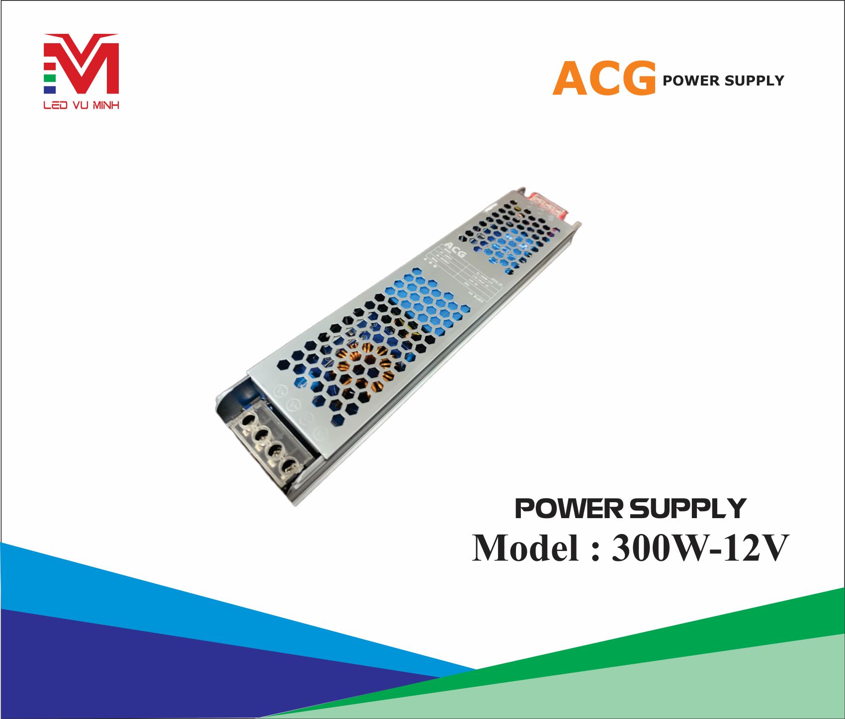 NGUỒN 12V25A  -  ACG