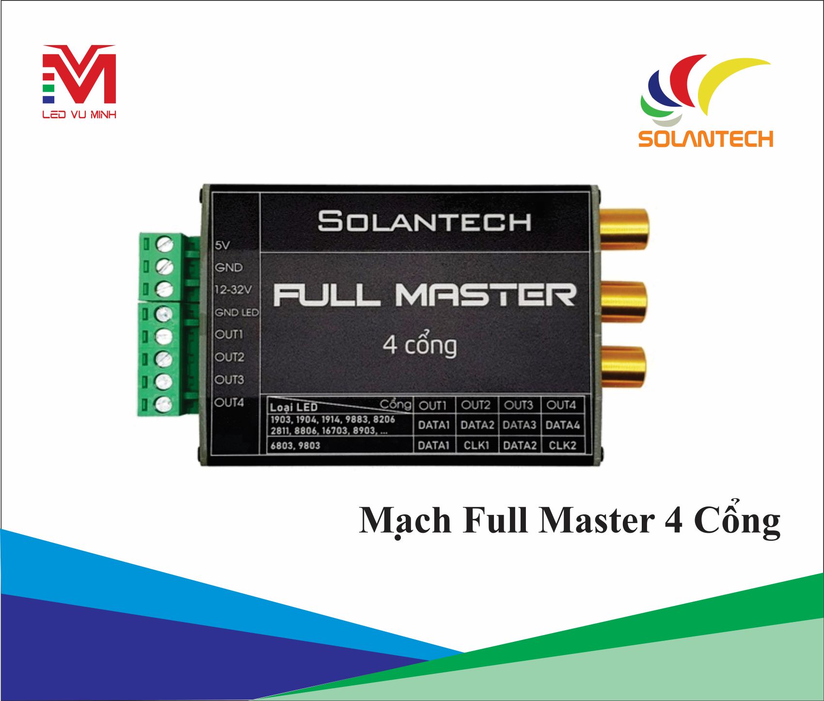 MẠCH ĐK FULL MASTER 4 CỔNG