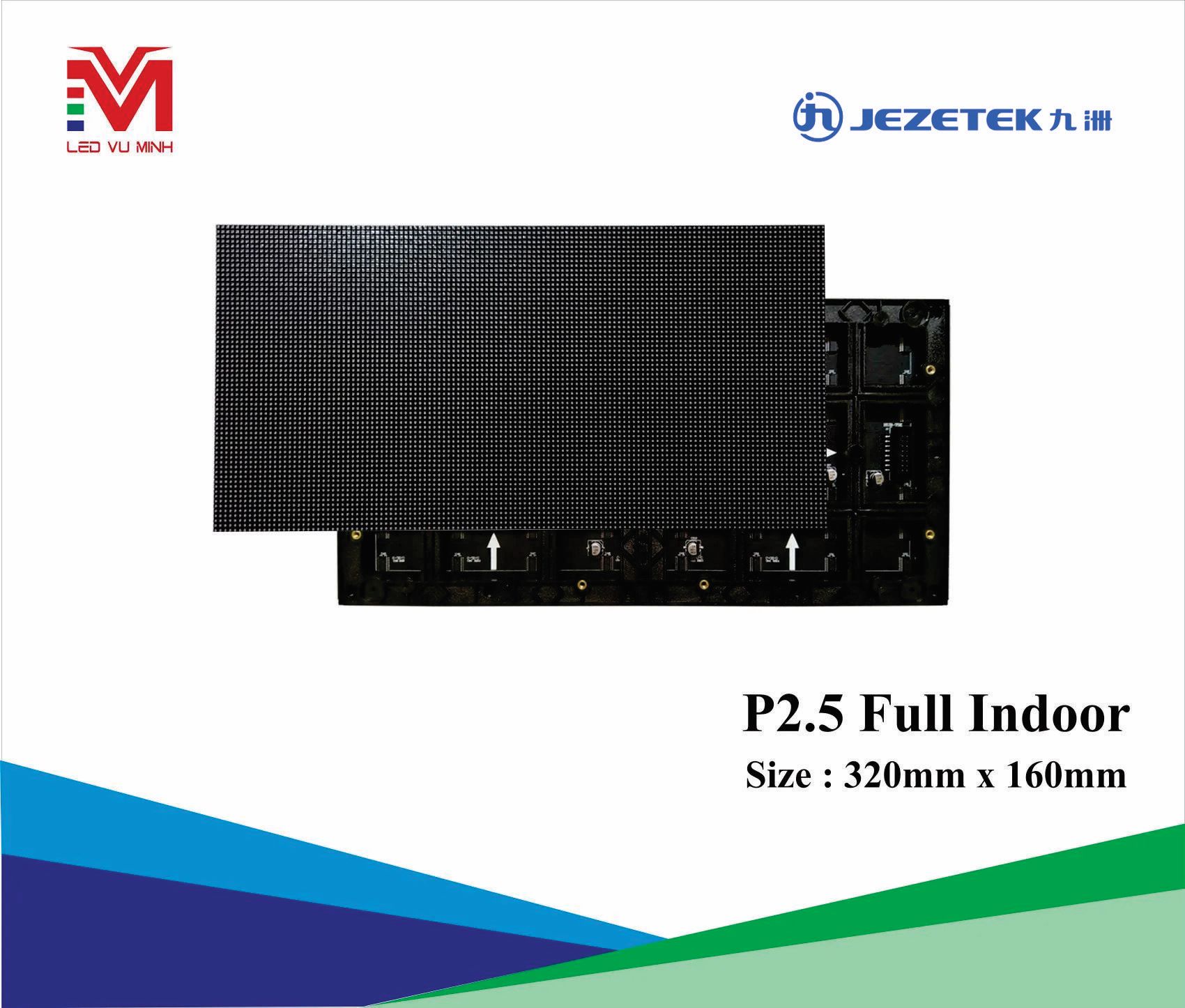 MODULE P2.5 FULLCOLOUR INDOOR -  JEZETEK