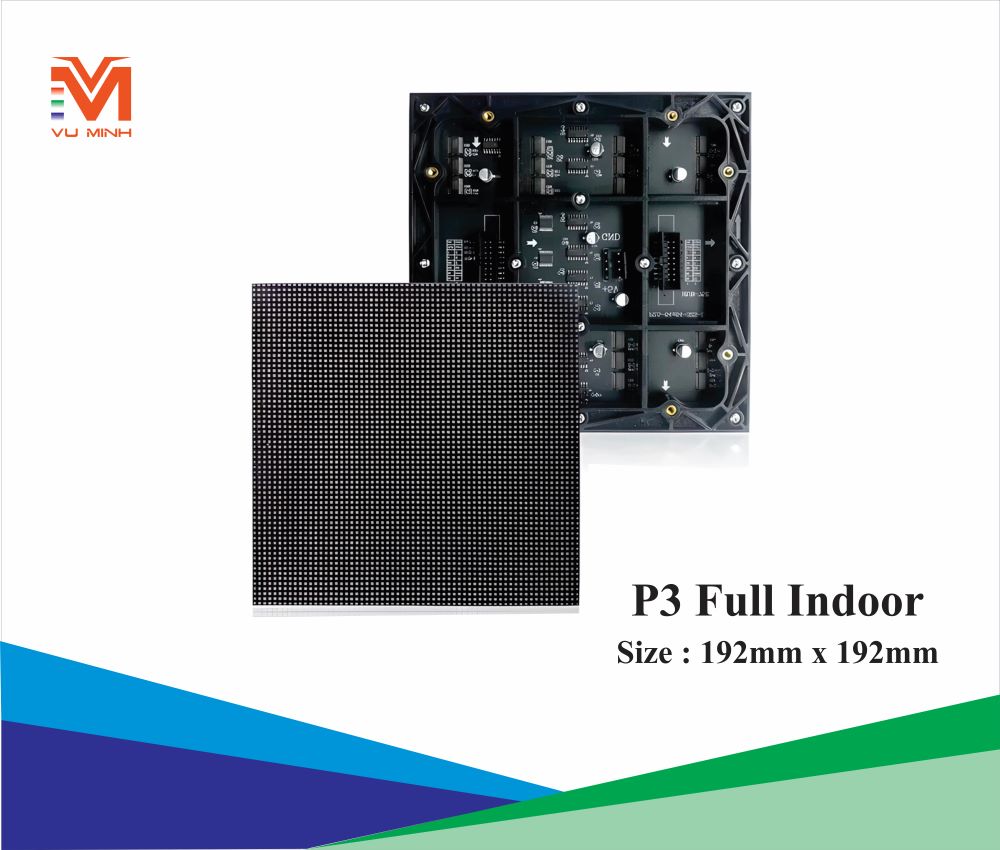 MODULE P3 FULLCOLOUR INDOOR - RSM - TẦN SỐ 1920 Hz