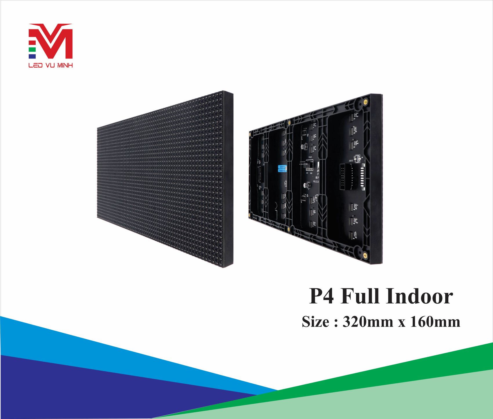 MODULE P4 FULLCOLOUR INDOOR - TẦN SỐ 3840HZ