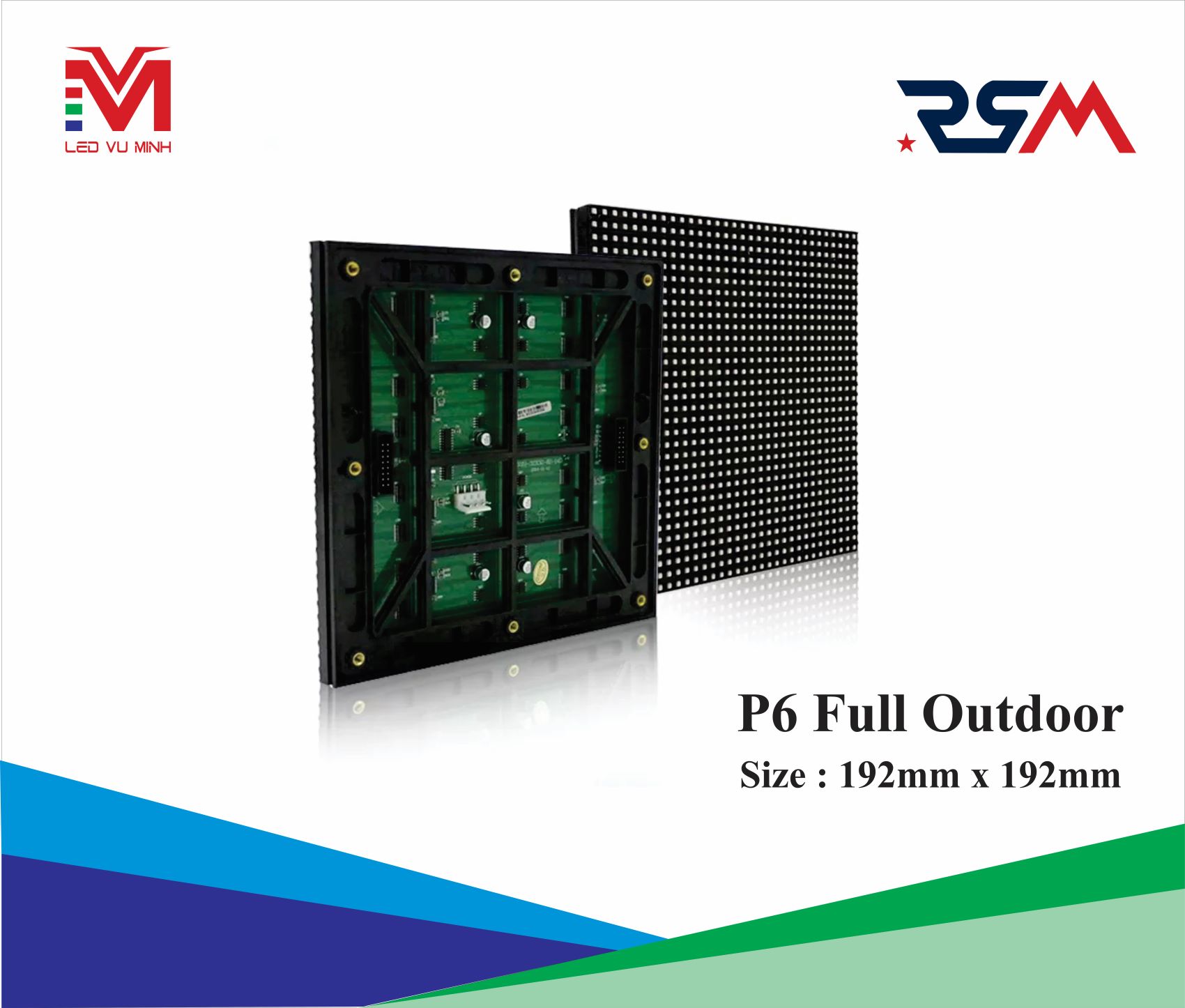 MODULE P6 FULLCOLOUR OUTDOOR - RSM
